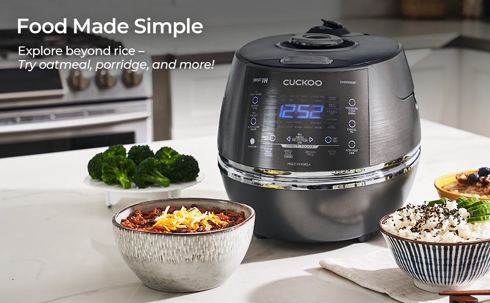 Korean Kitchen Essential: Cuckoo Rice Cooker You Can Rely On