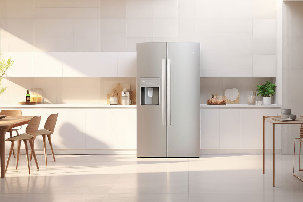 Korean refrigerator for U.S. kitchen