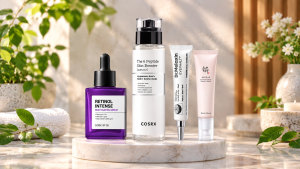 Peptides and Proteins in Korean Anti-Aging Serums